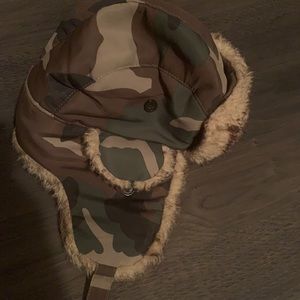 Winter camo hat